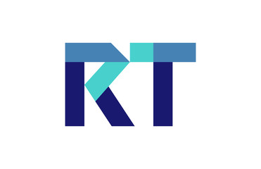 RT Ribbon Letter Logo