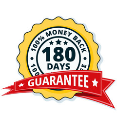 180 Days Money Back illustration