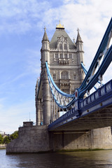 Fototapeta na wymiar Tower Bridge, Themse, London, Region London, England, Großbritanien