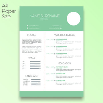 Simple Resume Template