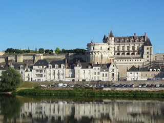 Fototapeta na wymiar Château d'Amboise, Indre et Loire, France