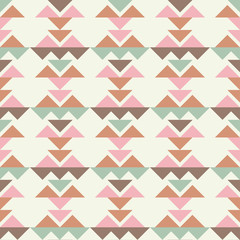 Ethnic boho seamless pattern. Tribal pattern. Folk motif. Textile rapport.