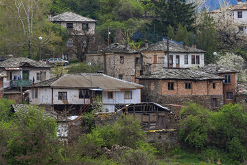 Authentic Village of Kosovo with nineteenth century houses, Plovdiv Region, Bulgaria