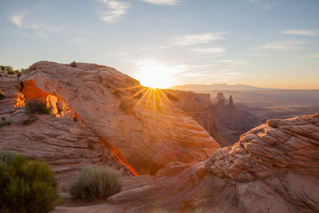 Sunrise at Mesa Arch