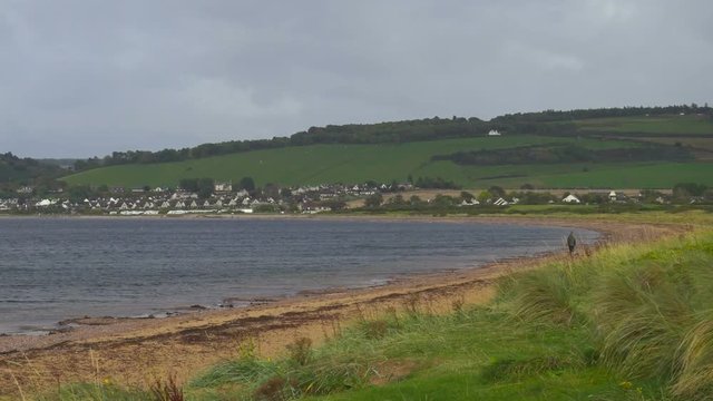 Shore of Chanonry Point in Scotland, near Inverness