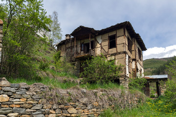 Authentic Village of Kosovo with nineteenth century houses, Plovdiv Region, Bulgaria