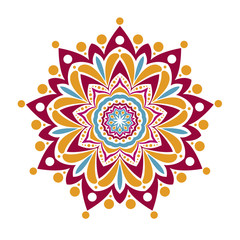 Indian vector mandala