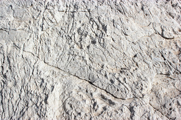 White stone texture with lots of deep cracks
