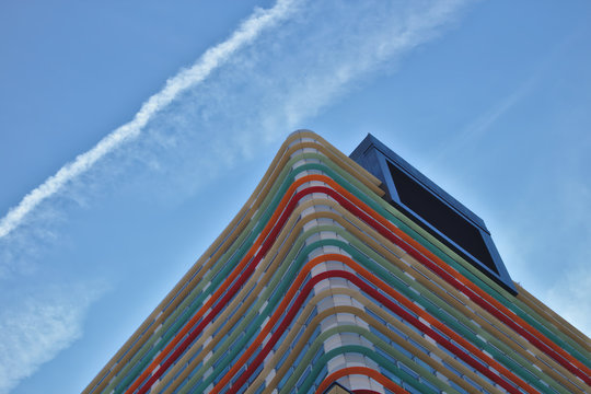 Colourful architecture