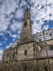 Fototapeta na wymiar Bolzano cathedral, Santa Maria Assunta