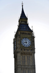Uhrturm Elizabeth Tower oder Big Ben, Palace of Westminster, Unesco Weltkulturerbe, London, Region London, England, Großbritannien, Europa