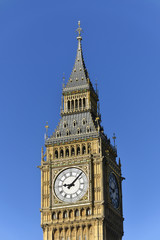 Uhrturm Big Ben, Palace of Westminter, UNESCO Weltkulturerbe, London, Region London, Großbritanien
