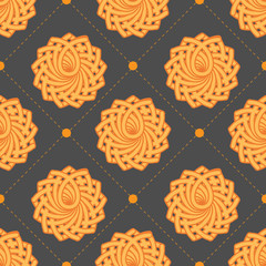 Ornament pattern vector tile