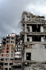 Abrisshäuser in Freiburg