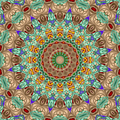 abstrakt fraktal mandala 