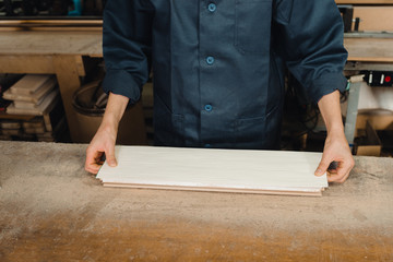 working glued veneer