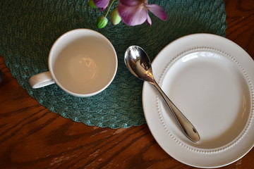 tea time with orchids