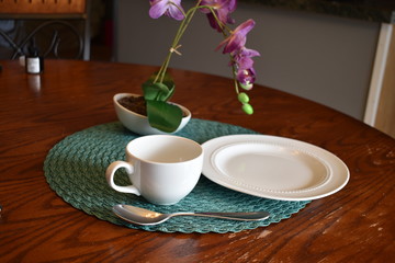 tea time with orchids