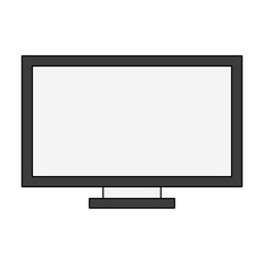 Computer screen technology vector illustration graphic design