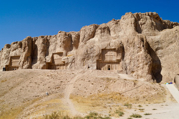Fototapeta na wymiar Naqsh-e rajab tomb, Persepolis Iran