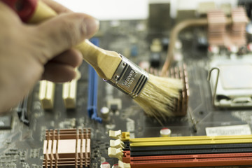 Motherboard Cleaning Brush