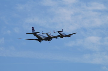 Fototapeta na wymiar Duxford Flying Legnds Airshow