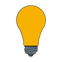 Bulb light energy vector illustration graphic design