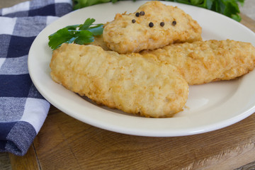 poissons panés