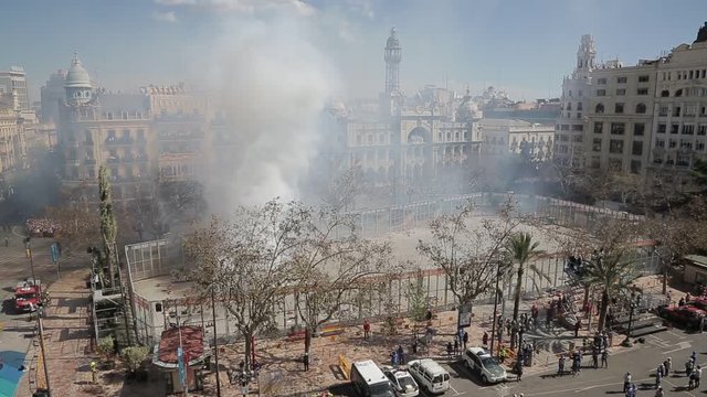 Mascleta Fallas Valencia
