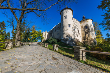 Fototapeta na wymiar Beautiful view of Niedzica castle, Poland, Europe