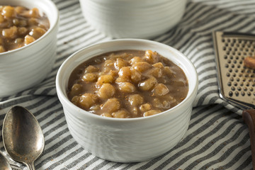 Homemade Brazlian Canjica Hominy Pudding