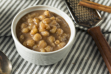 Homemade Brazlian Canjica Hominy Pudding