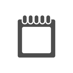 Flat calendar Icon. vector illustration