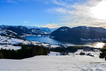 Ägerital im Winter