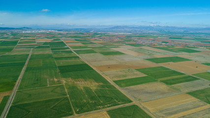 big agricultural land and sustainable places