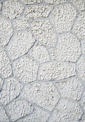 New white and grey decorative plaster