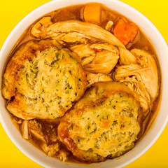 Traditional Chicken And Dumpling Casserole