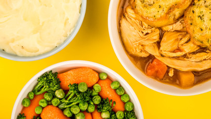 Traditional Chicken And Dumpling Casserole