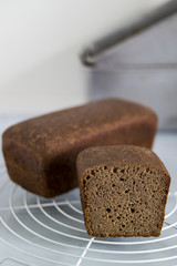 fresh rye bread