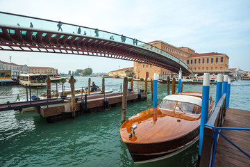 Fototapeta na wymiar Ponte della Costituzione, Venedig, Italien 