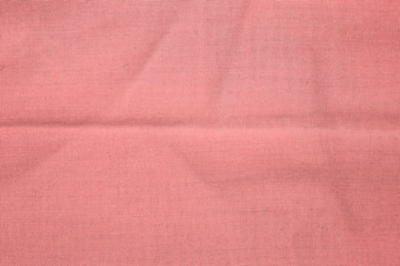 Crumpled fabric texture as background