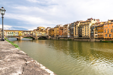 Fototapeta premium Showing the beauty of the City Florence in Italy - The Capital of Tuscany