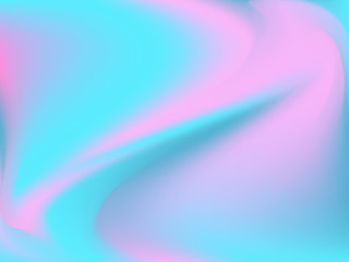 Colorful holographic background.  Bright fluid liquid. Neon holography texture. Hologram glitch effect. Smooth blur backdrop.