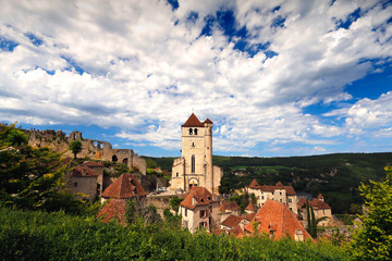 Eglise du Village Saint Cirq Lapopie