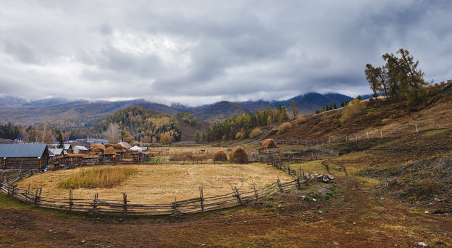 Baihaba village, XInjiang