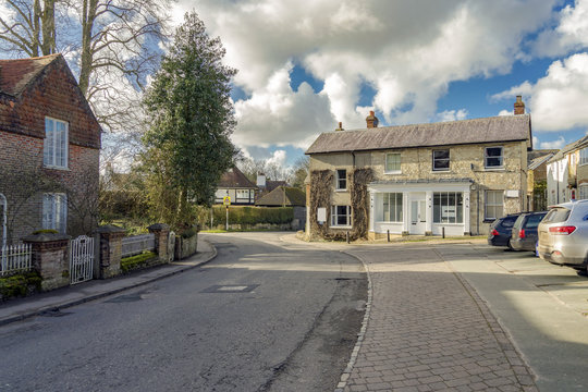 The historic Hampshire village of Selborne  which has become a major tourist spot due to its links with the world-famous naturalist, Revd. Gilbert White, who was a pioneer of birdwatching.
