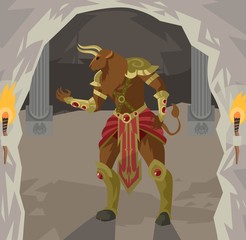 greek mythology minotaur monster