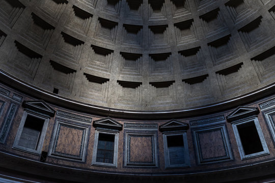 Inside the Pantheon of Rome
