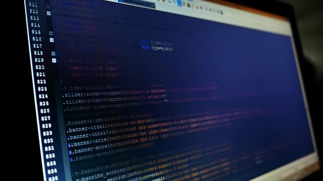 code developing laptop