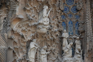 Obraz premium Barcelona katedra Gaudi